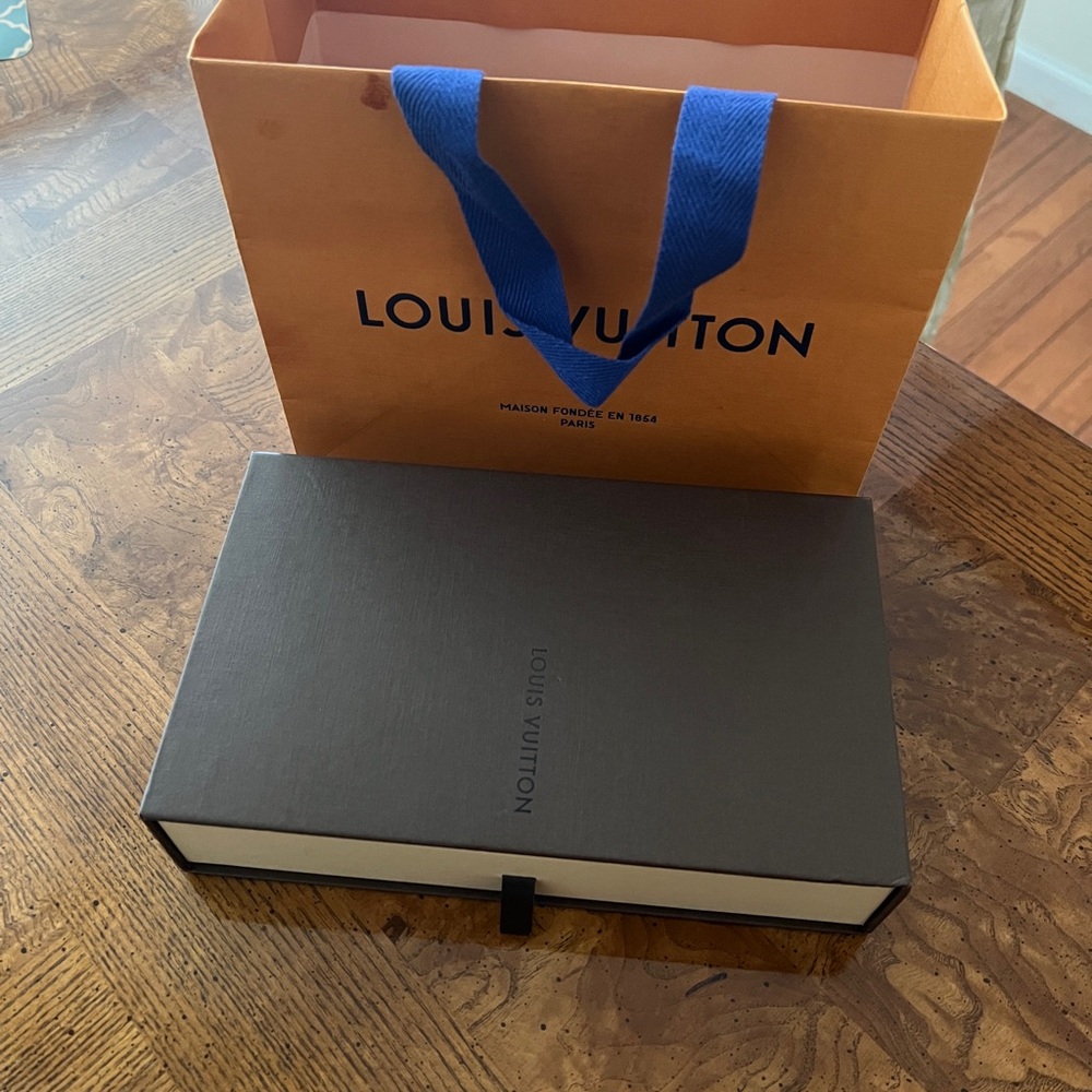 Louis Vuitton Box with small shopping bag